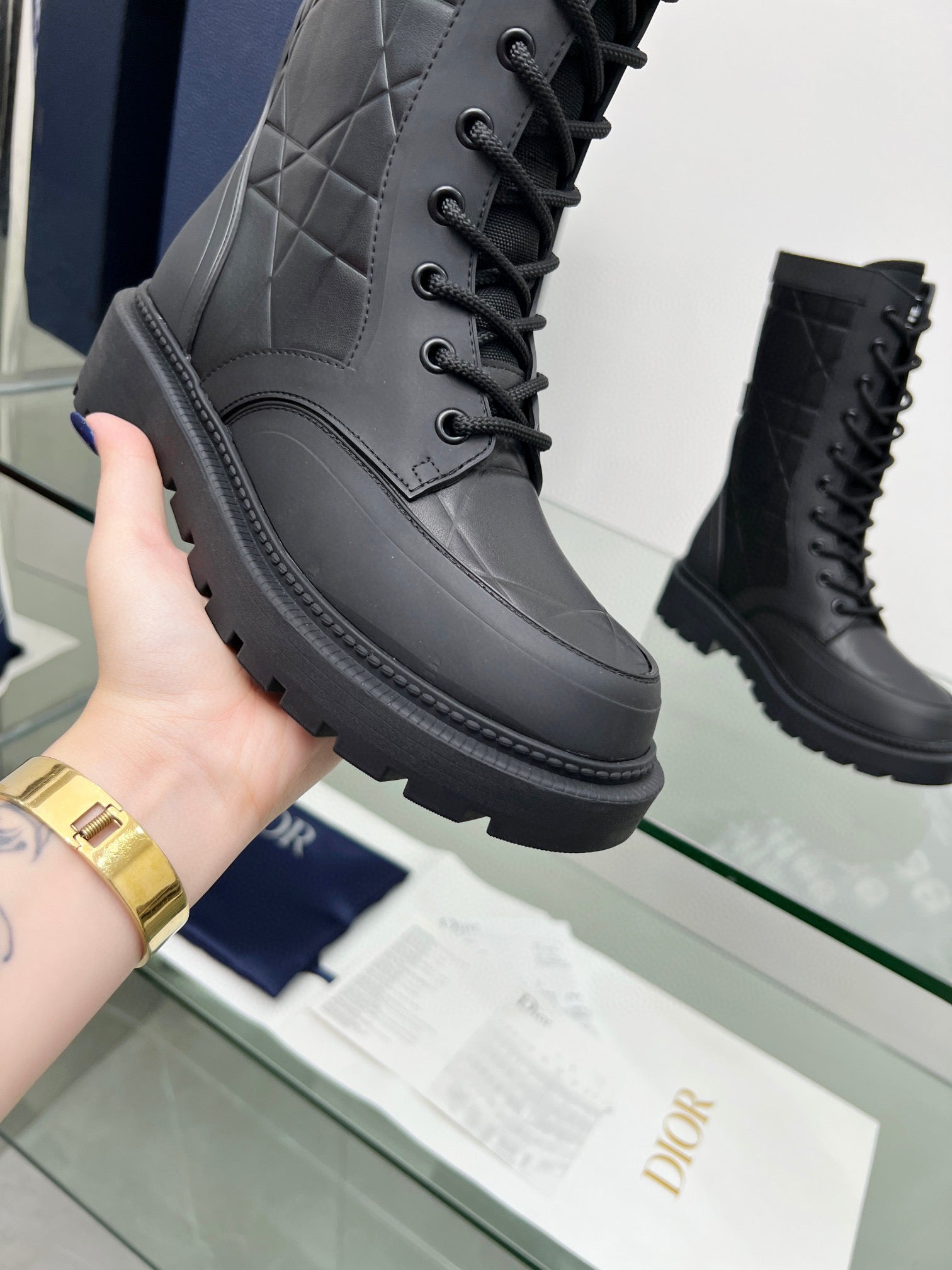 DIOR ANKLE BOOT BLACK