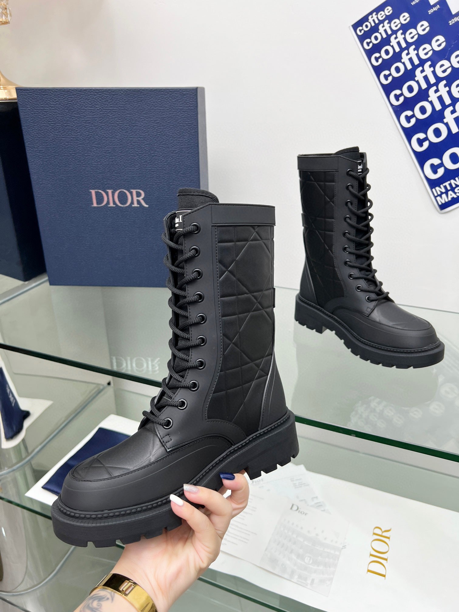 DIOR ANKLE BOOT BLACK