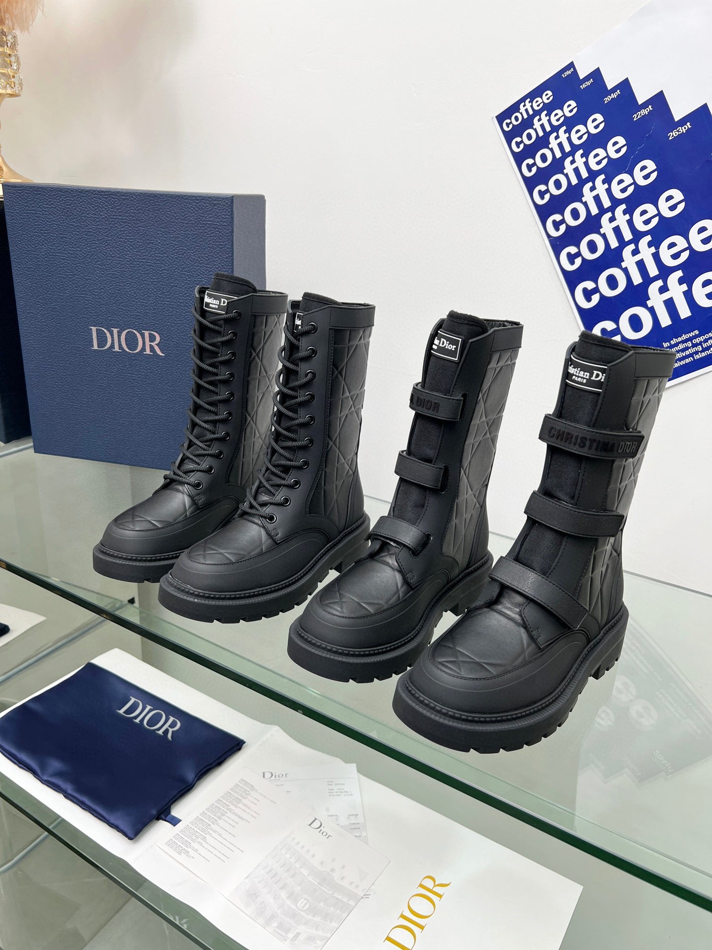 DIOR ANKLE BOOT BLACK