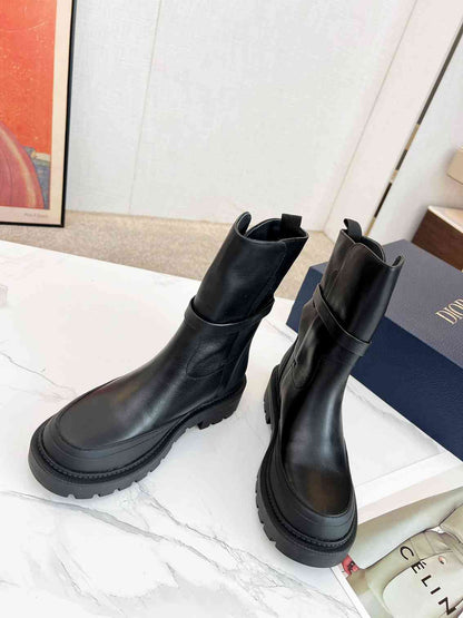 DIOR 30 MONTAIGNE ANKLE BOOT BLACK