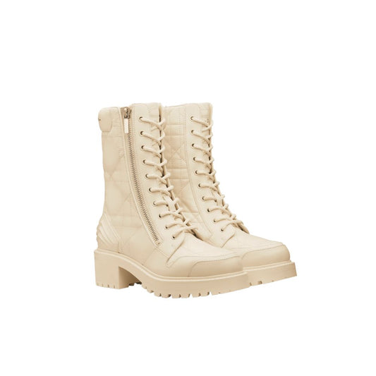 DIOR D LEADER ANKLE BOOT BEIGE