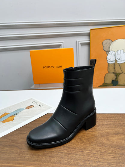 LV JAZZ BOOTS LAMBSKIN BLACK 1ADBJ9