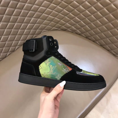 LV RIVOLY TRAINERS BOOT BLACK 1A5I47