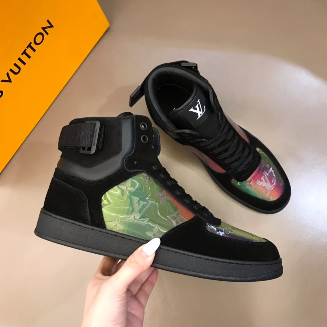 LV RIVOLY TRAINERS BOOT BLACK 1A5I47