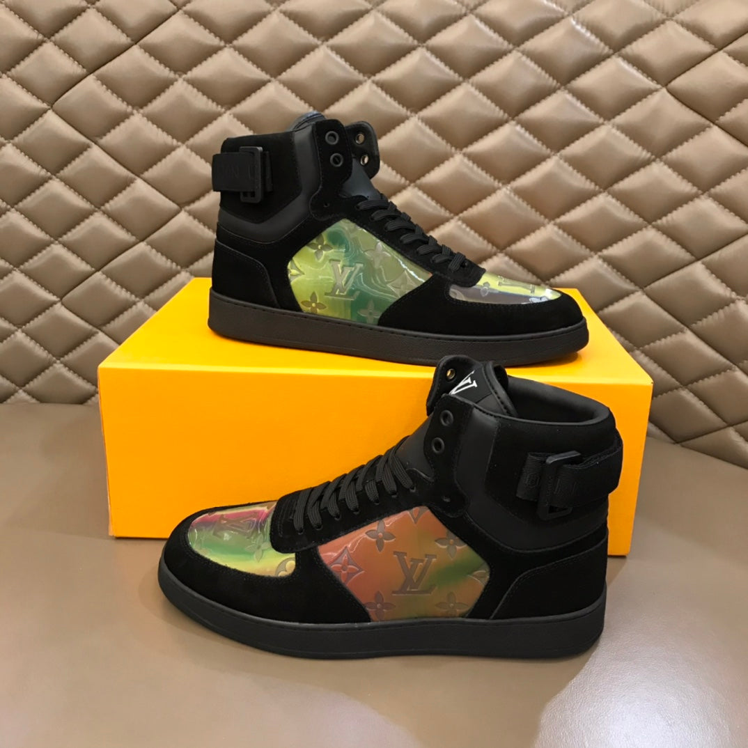 LV RIVOLY TRAINERS BOOT BLACK 1A5I47