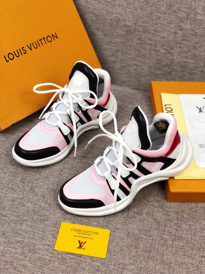 LW - LUV Archlight Pink Black Sneaker