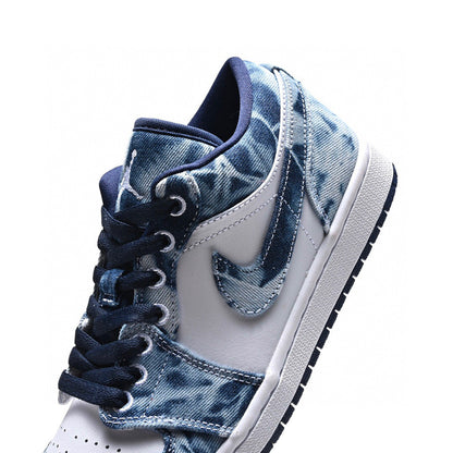 LW - AJ1 Low Washed Denim