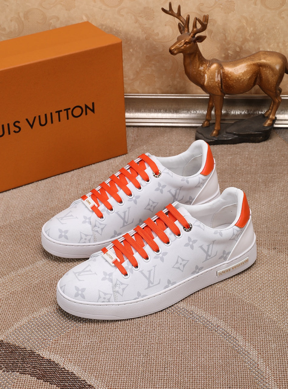 LW - LUV Time Out Orange And White Sneaker