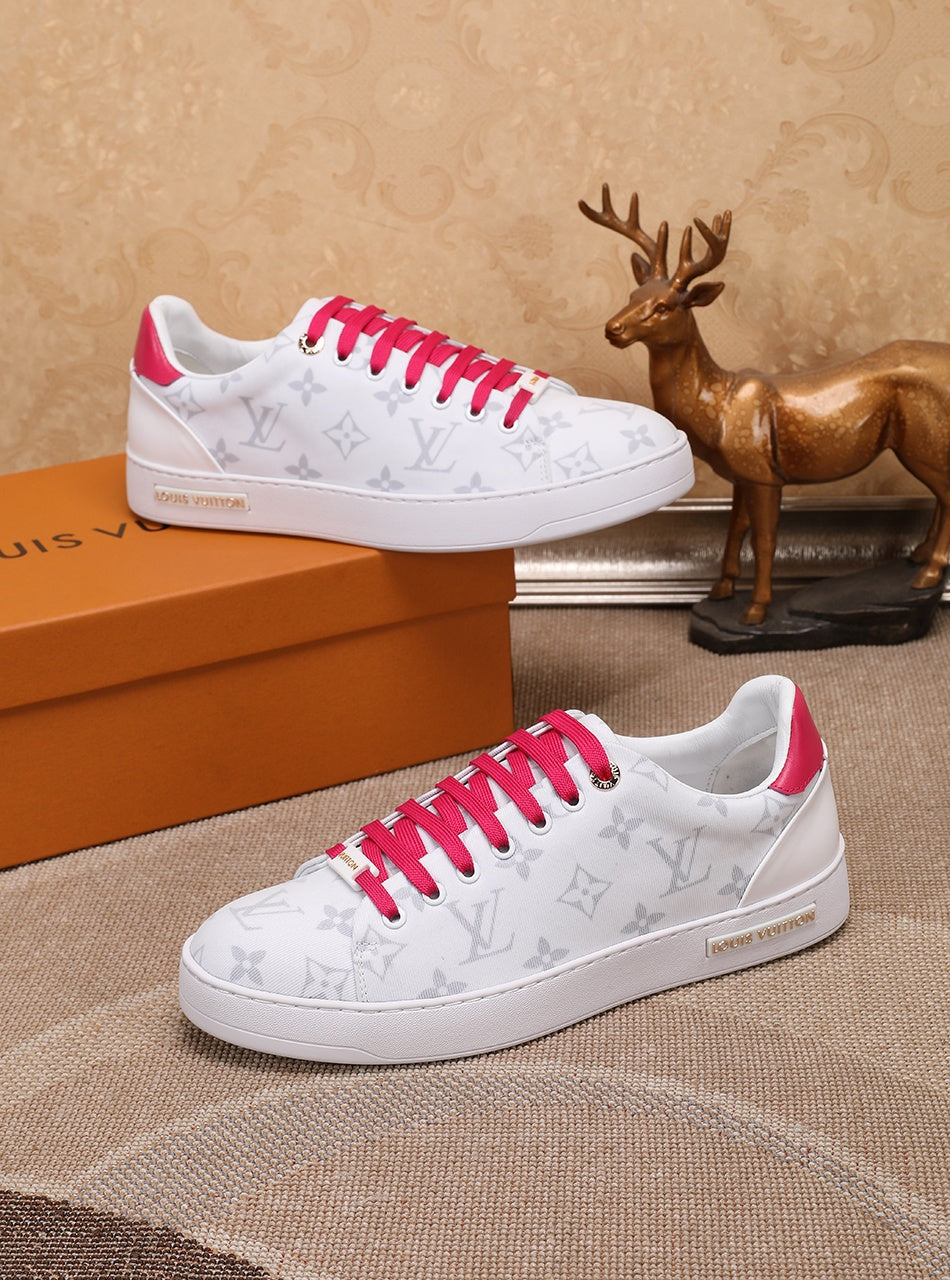 LW - LUV Time Out Pink And White Sneaker