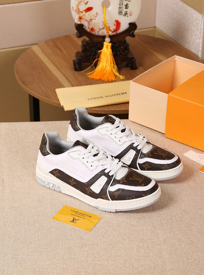 LW - LUV Brown White Sneaker