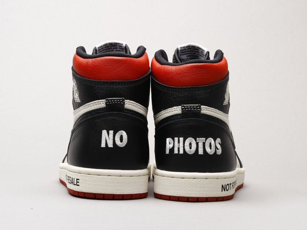 LW - AJ1 No resale of black and red