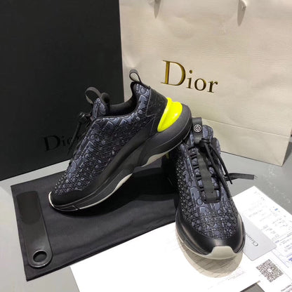 LW - DIR B24 LWnogram Black Yellow Sneaker