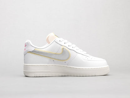 LW - AF1 Silver Yellow Low Top