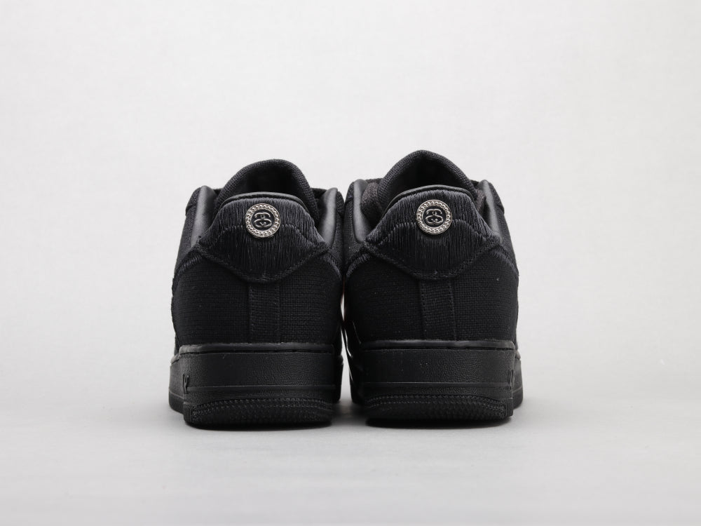 LW - Stussy x AF1 Pure Black