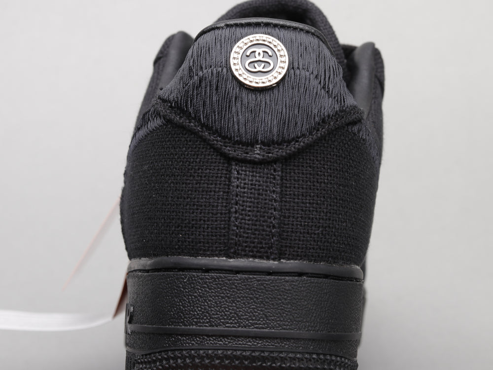 LW - Stussy x AF1 Pure Black