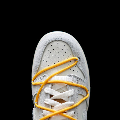 LW - OW x Dunk (NO.39) yellow shoelace brown buckle