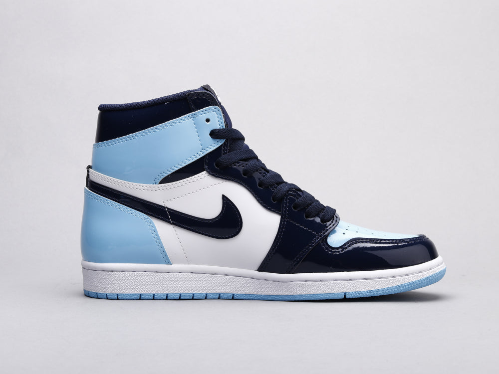 LW - AJ1 North Carolina Patent Leather