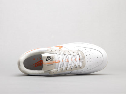 LW - AF1 luminous white orange