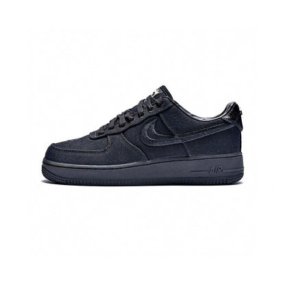 LW - AF1 x Stussy Collaboration Pure Black