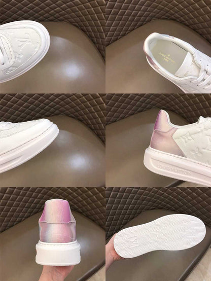 LW - LUV Beverly Hills White Pink Sneaker