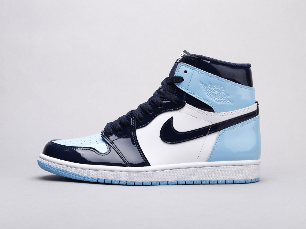 LW - AJ1 North Carolina Patent Leather