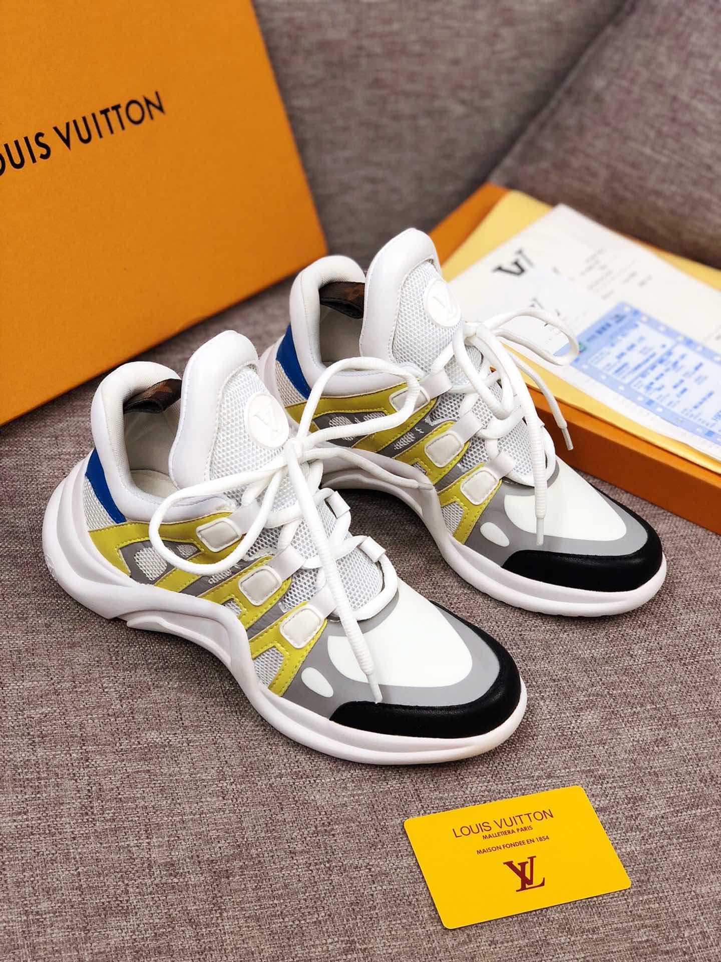 LW - LUV Archlight Brown Black Yellow Sneaker