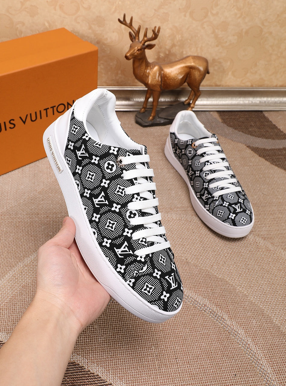 LW - LUV Time Out Black And White Sneaker