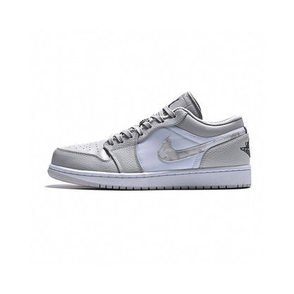 LW - AJ1 low grey and white caLWuflage