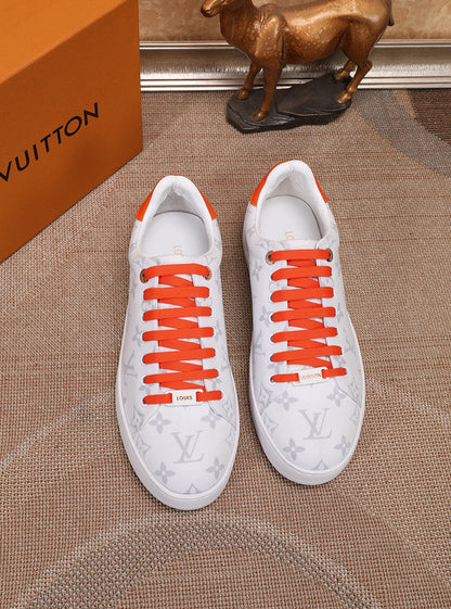 LW - LUV Time Out Orange And White Sneaker