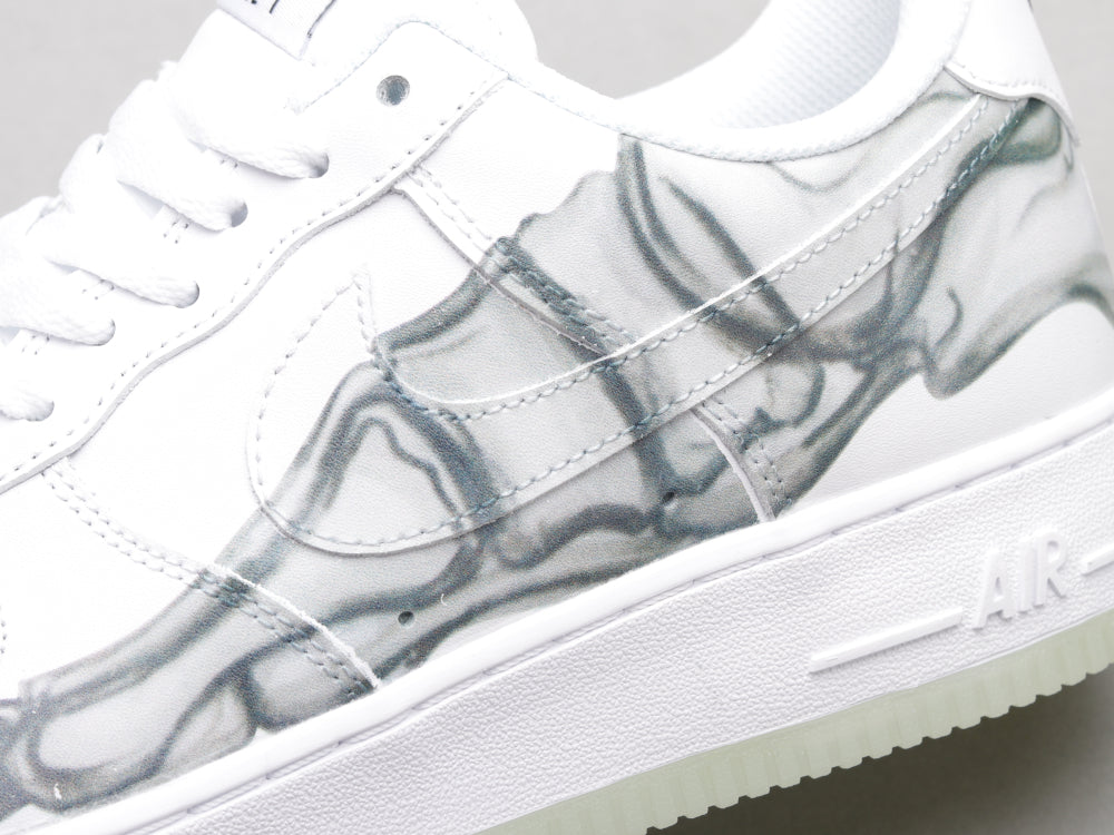 LW - AF1 Skeleton Halloween White