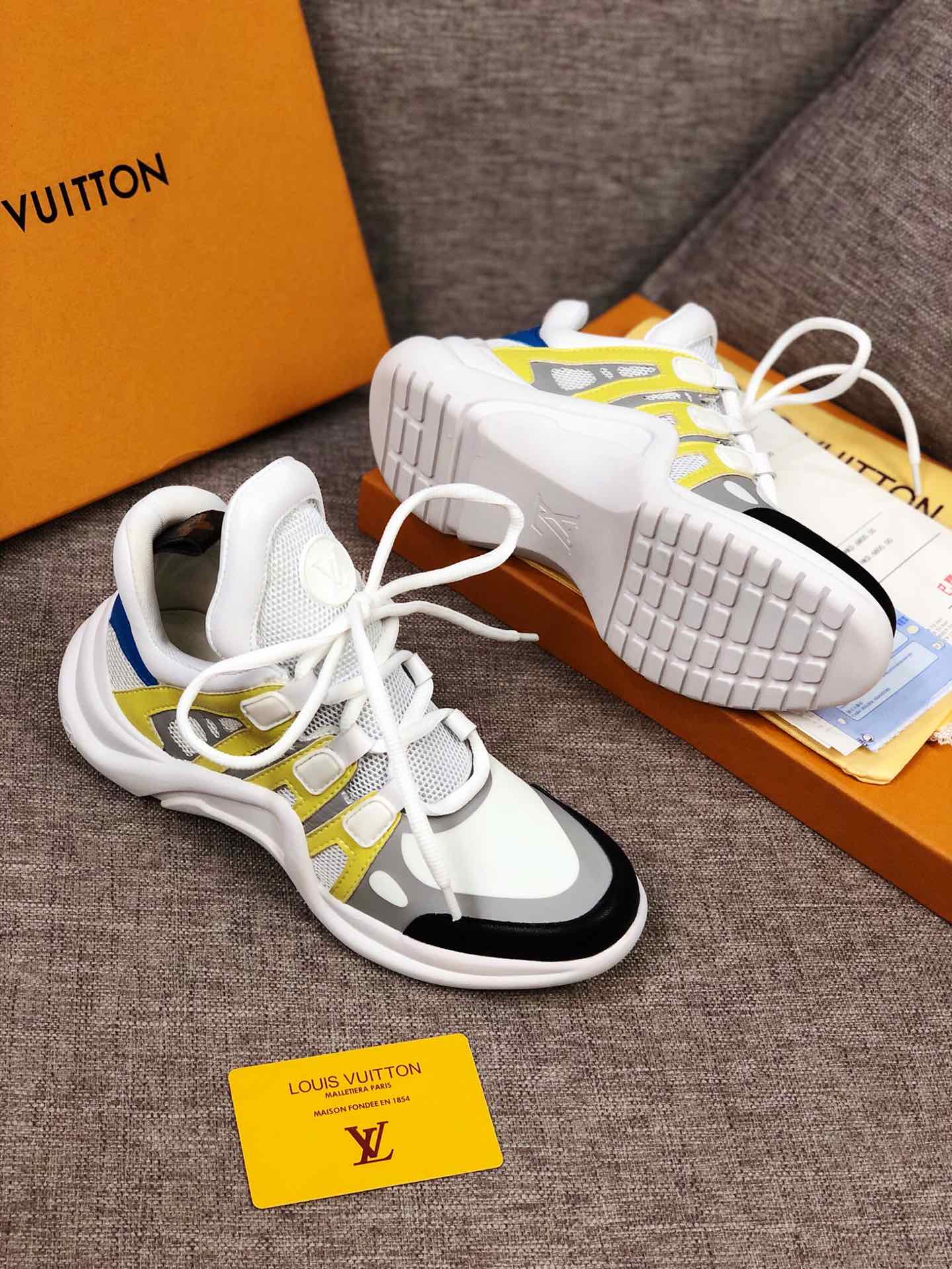 LW - LUV Archlight Brown Black Yellow Sneaker