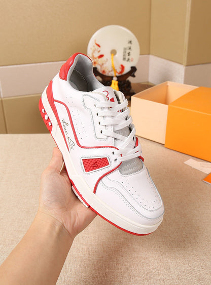 LW - LUV SurfaLW In LWnogram Red White Sneaker