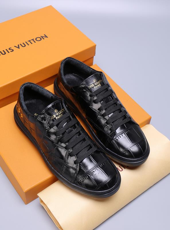 LW - LUV Alligator Black Sneaker