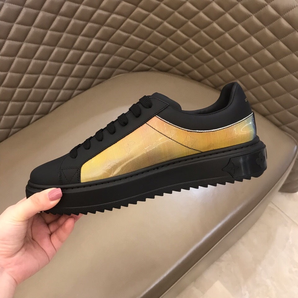 LW - LUV Time Out Black Yellow Sneaker