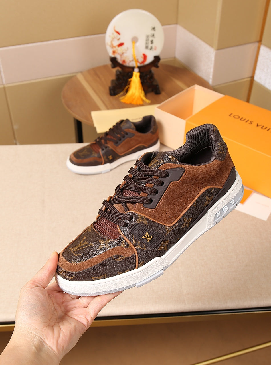 LW - LUV Traners Vert Brown Sneaker