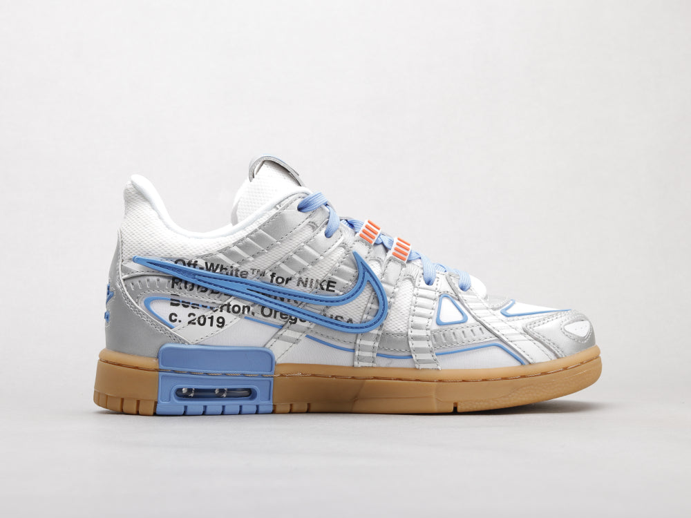 LW - OW x Rubber Dunk North Carolina Blue