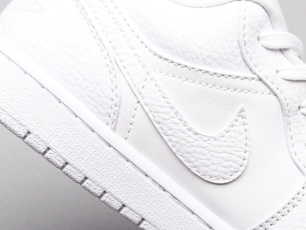 LW - AJ1 Pure white lychee pattern