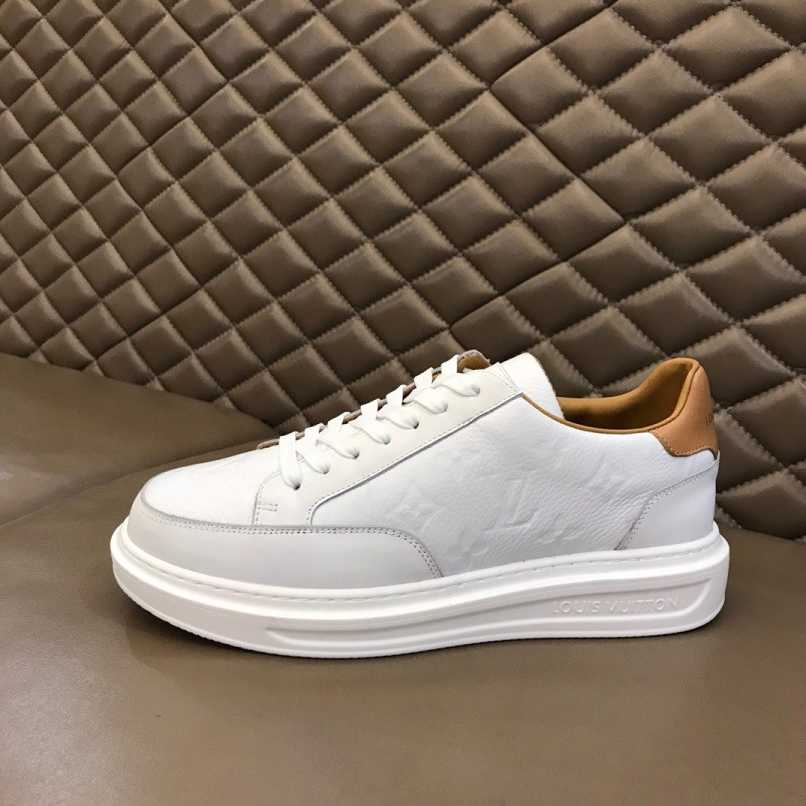 LW - LUV Beverly Hills White Yellow Sneaker