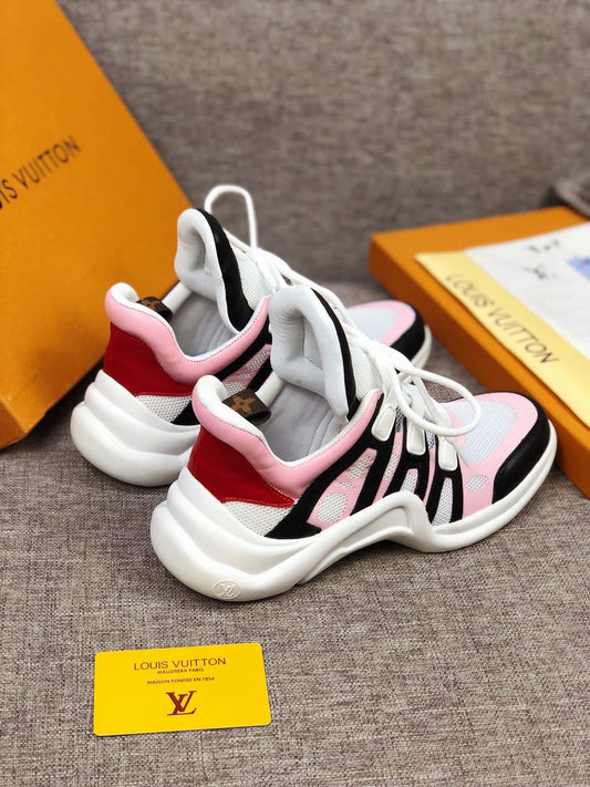 LW - LUV Archlight Pink Black Sneaker