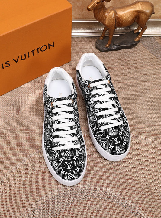 LW - LUV Time Out Black And White Sneaker