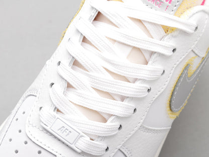 LW - AF1 Silver Yellow Low Top