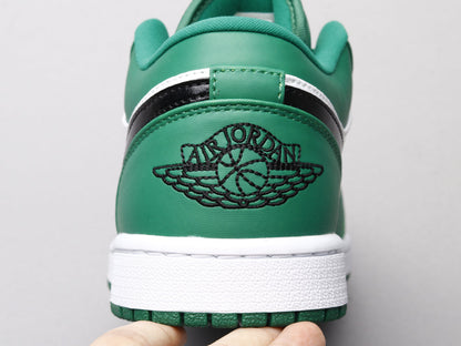 LW - AJ1 celtic white green