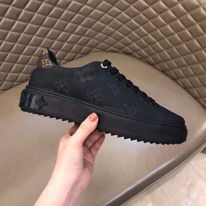 LW - LUV Casual Slip Black Sneaker