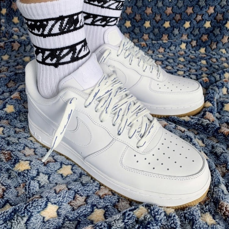 LW - AF1 White Raw Gum