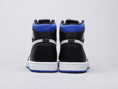 LW - AJ1 black and blue toe