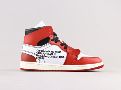 LW - AJ1 White Red