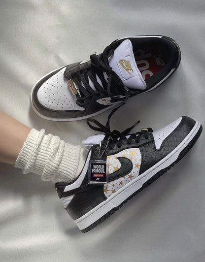 LW - SUP x DUNK black and white gold