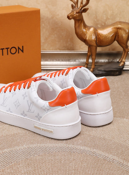 LW - LUV Time Out Orange And White Sneaker