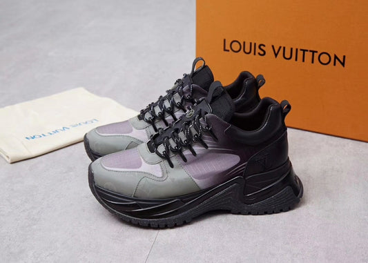 LW - LUV Run Away Purple Black Sneaker