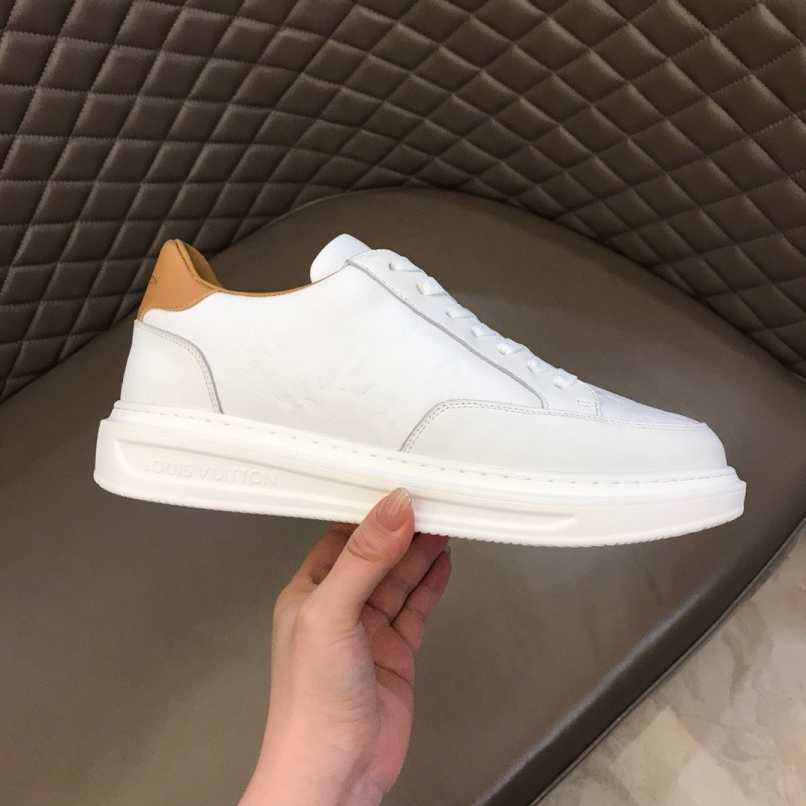 LW - LUV Beverly Hills White Yellow Sneaker